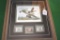 Custom Framed First of State 1984 Oregon with Geese; Medallion Edition with Mint & Artist Sgn stamp