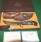 Custom Buck Kalinga by David Yellowhorse. Ltd Ed. SN 165, Turquoise, Bloody Jasper and Ironwood