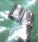 Vintage Silver Thimbles, Silver with Abalone