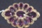 Antique/ Victorian Brooch with filigree work and Purple Stones