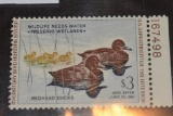 RW-27 1960-61 Migratory Bird Hunting Stamp Dept. of Interior, Redhead Ducks