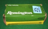 Remington Hi Velocity 38 special +P, 158 gr. Semi Wad Cutter