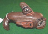 Ceramic Pottery Killer Whale by Shammons, British Columbia, Canada