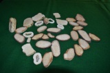 Native Eskimo fossilized Walrus Marine Ivory Pieces, mini slabs; Great for Arts and Crafts