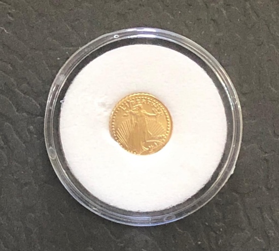 Mini 1907 St Gaudens Eagle Liberty Uncirculated