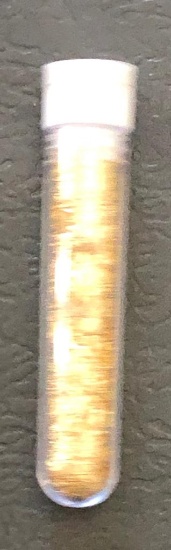 14-24 Karat Gold Flakes in tube