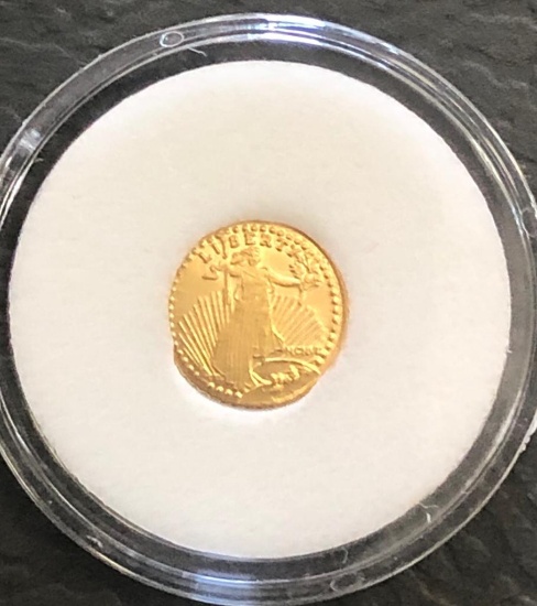 Mini 1907 St Gaudens Eagle Liberty Uncirculated