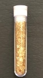 14-24 Karat Gold Flakes in tube