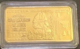 Gold Layered Bar