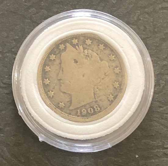 1908 Liberty Head Nickel