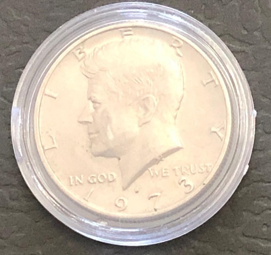 1973d Kennedy Half Dollar