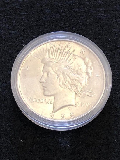 1922 Silver Peace Dollar