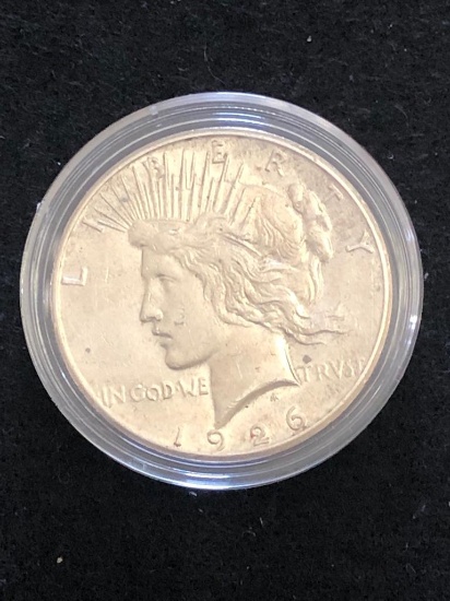 1926S Silver Peace Dollar