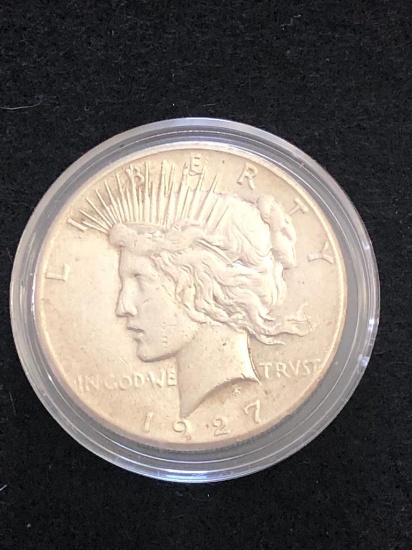 1927 Silver Peace Dollar