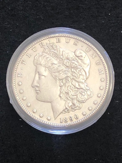 1890S Morgan Silver Dollar