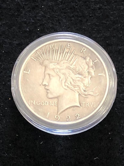 1922 Silver Peace Dollar