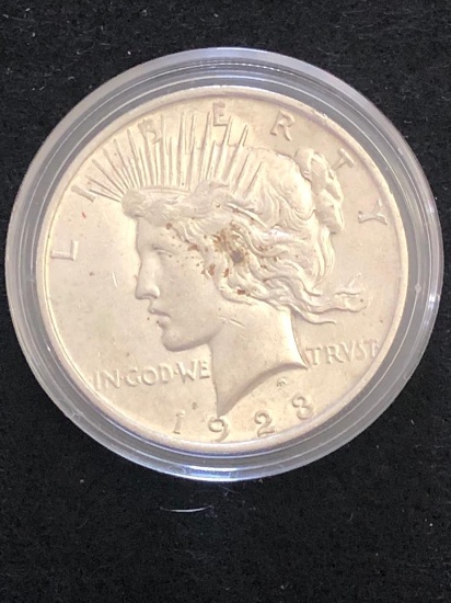 1923D Silver Peace Dollar