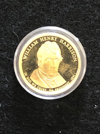 William Henry Harrison  PRESIDENTIAL $1 PROOF