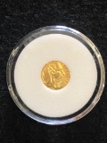 Uncirculated coin 1865 Mexican Emperor Maximillian  (or similar)
