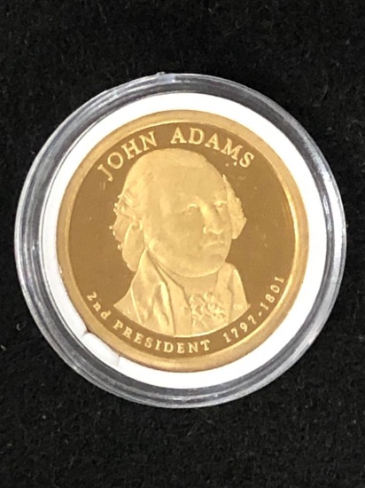JOHN ADAMS: PRESIDENTIAL $1 PROOF