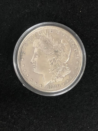 1880S Large S Morgan Silver Dollar