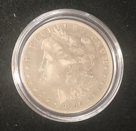 1896O Morgan Silver Dollar