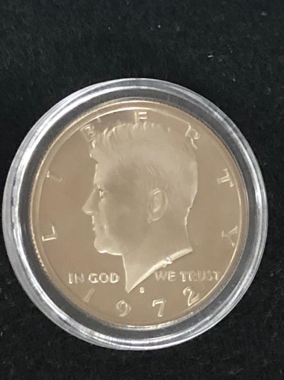 1972S PROOF Kennedy Half Dollar