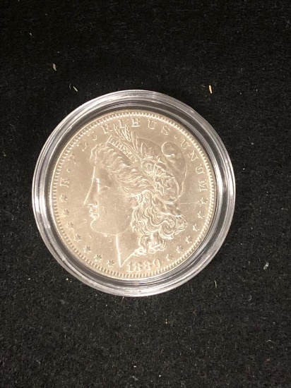 1880o Micro o Morgan Silver Dollar