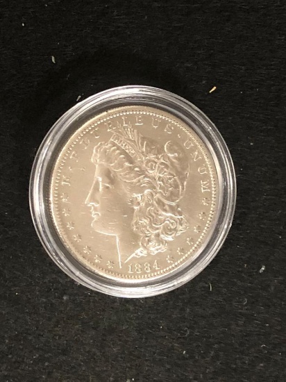 1884S Morgan Silver Dollar