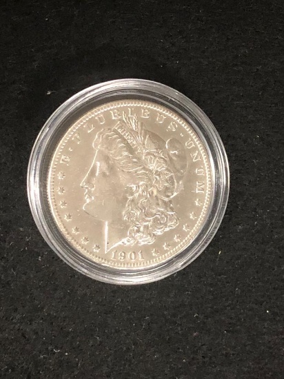 1901O Morgan Silver Dollar
