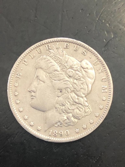 1890O Morgan Silver Dollar