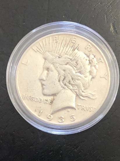 1935S Silver Peace Dollar