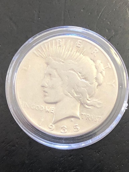 1935S Silver Peace Dollar