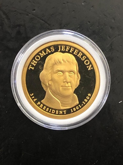 THOMAS JEFFERSON: PRESIDENTIAL $1 PROOF