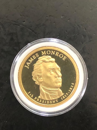 JAMES MONROE: PRESIDENTIAL $1 PROOF
