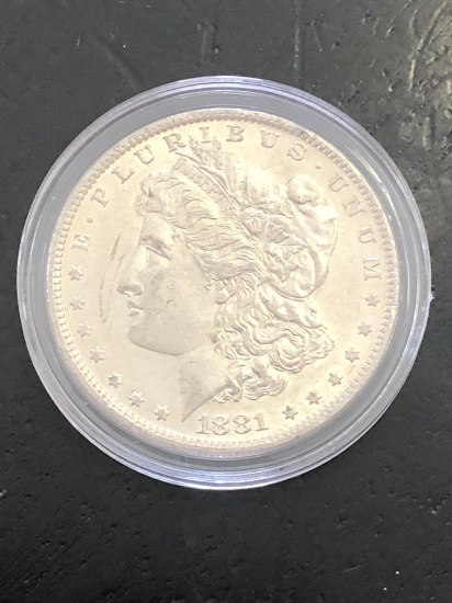 1881O Morgan Silver Dollar