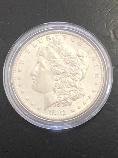 1881O Morgan Silver Dollar