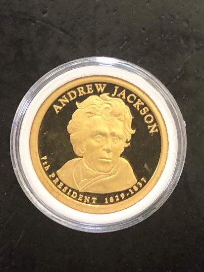 ANDREW JACKSON:  PRESIDENTIAL $1 PROOF