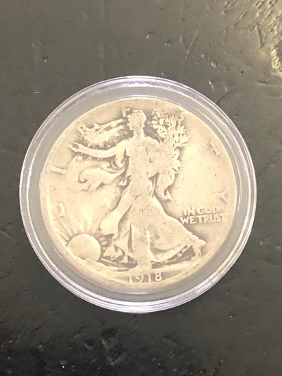 1918S Walking Liberty Half Dollar