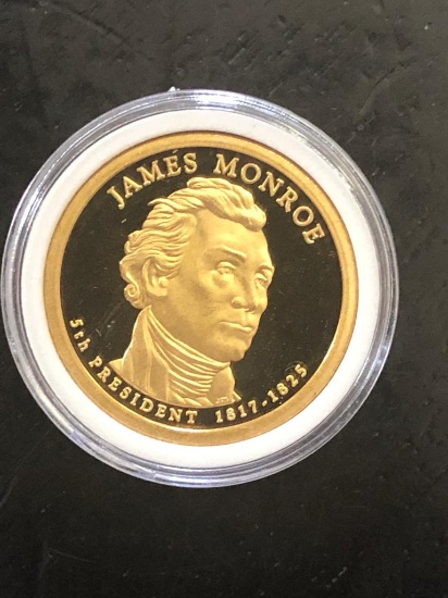 James Monroe PRESIDENTIAL $1 PROOF