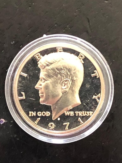 1971S PROOF KENNEDY HALF DOLLAR