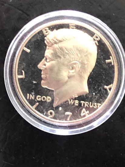 1974S PROOF KENNEDY HALF DOLLAR