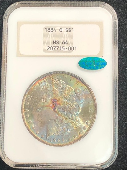 1884 O Morgan Dollar