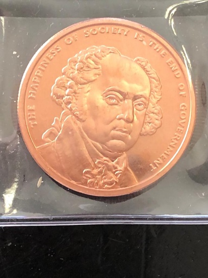 1 oz Pure Cop1 oz Pure Copper Noveltyper Novelty