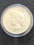 1927D Silver Peace Dollar