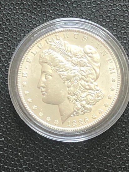 1886 Morgan Silver Dollar