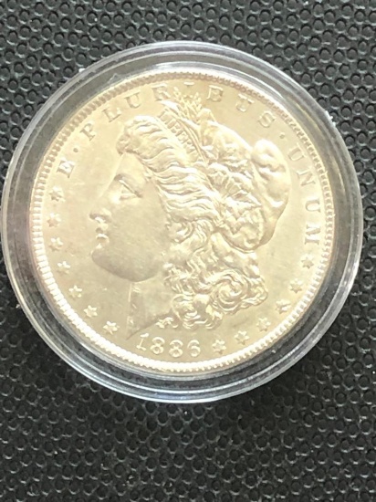 1886 Morgan Silver Dollar