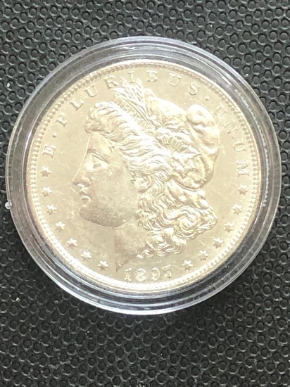 1897 Morgan Silver Dollar