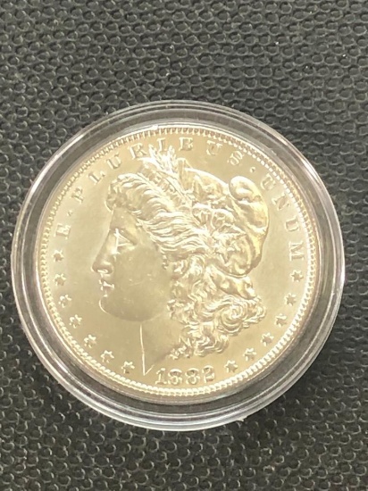 1882 Morgan Silver Dollar