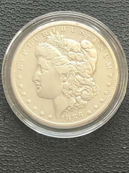 1886O Morgan Silver Dollar